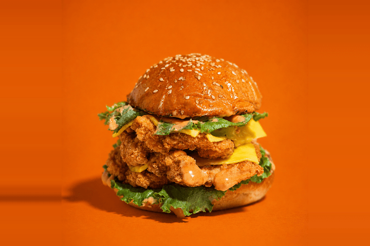 Twin Chicken Burger